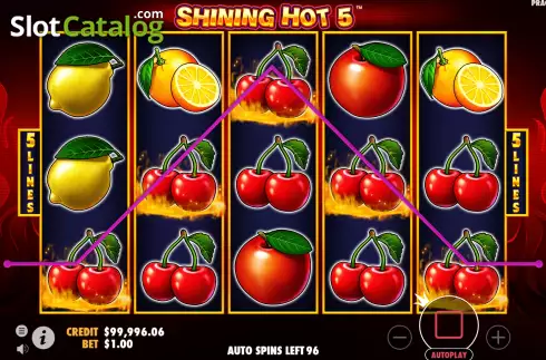 Скрин5. Shining Hot 5 слот