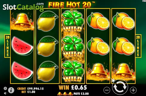 Скрин6. Fire Hot 20 слот