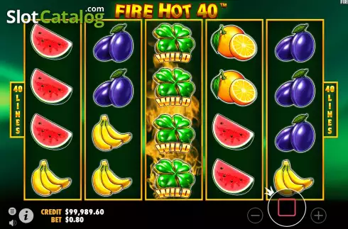 Скрин4. Fire Hot 40 слот