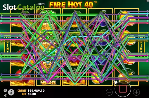 Скрин7. Fire Hot 40 слот