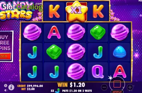 Скрин3. Candy Stars слот