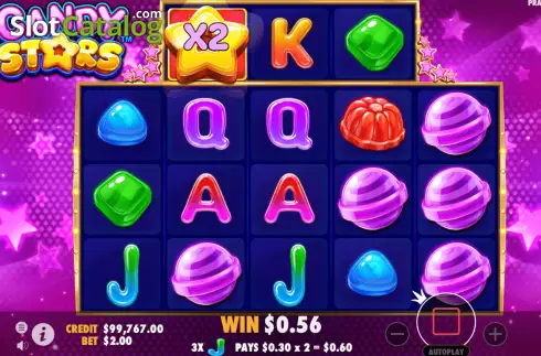Скрин7. Candy Stars слот