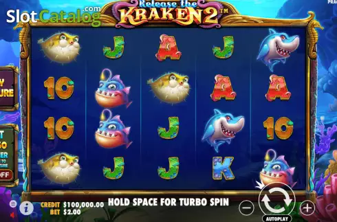 Скрин2. Release the Kraken 2 слот