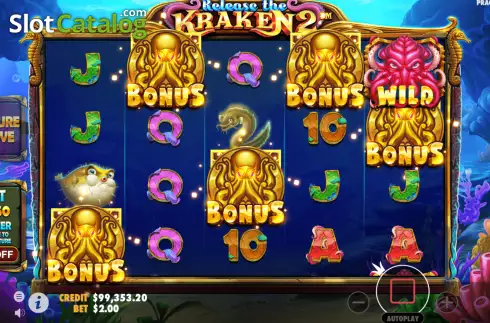 Скрин4. Release the Kraken 2 слот