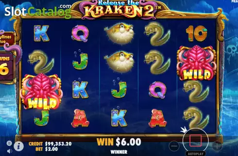 Скрин8. Release the Kraken 2 слот