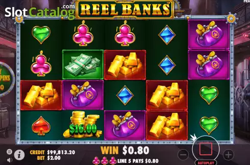 Скрин3. Reel Banks слот