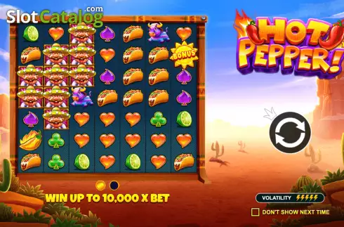 Скрин2. Hot Pepper (Pragmatic Play) слот