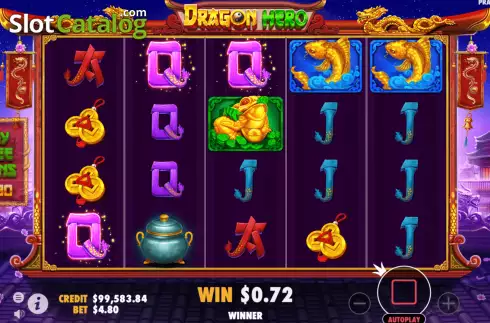 Скрин3. Dragon Hero слот
