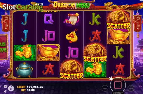 Скрин6. Dragon Hero слот