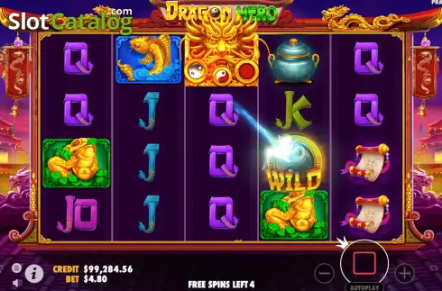 Скрин9. Dragon Hero слот