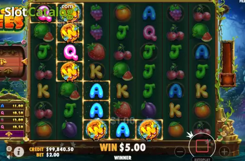 Скрин7. Sticky Bees слот