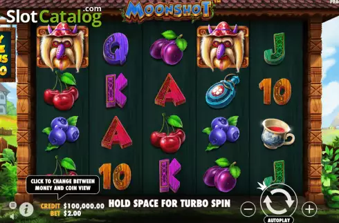 Скрин3. Moonshot (Pragmatic Play) слот