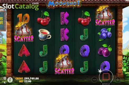 Скрин5. Moonshot (Pragmatic Play) слот