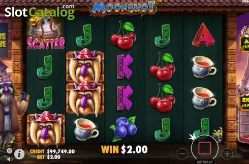 Скрин7. Moonshot (Pragmatic Play) слот