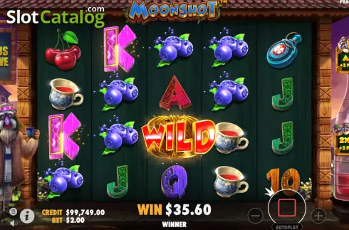Скрин8. Moonshot (Pragmatic Play) слот