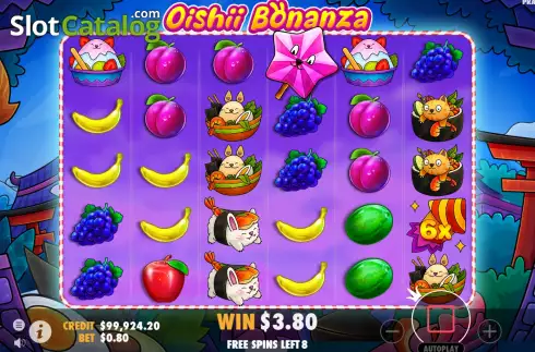 Скрин6. Oishii Bonanza слот