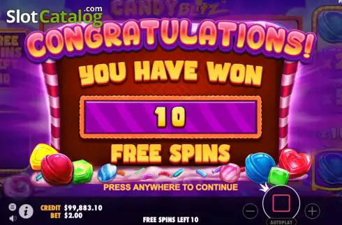 Скрин5. Candy Blitz слот