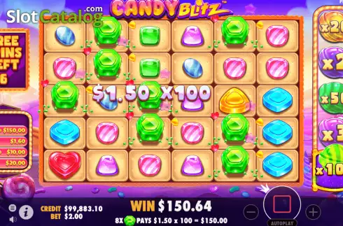 Скрин8. Candy Blitz слот