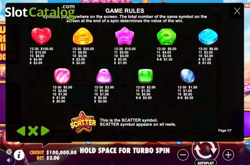 Скрин9. Candy Blitz слот