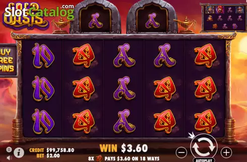 Скрин3. Gold Oasis слот