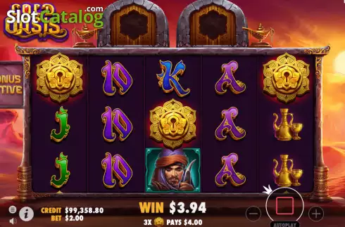 Скрин4. Gold Oasis слот