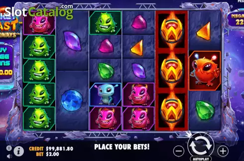 Скрин3. Rocket Blast Megaways слот