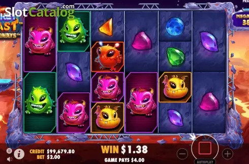 Скрин7. Rocket Blast Megaways слот