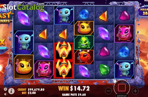 Скрин8. Rocket Blast Megaways слот