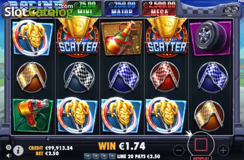 Скрин4. Racing Joker слот