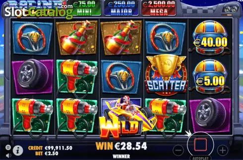 Скрин9. Racing Joker слот