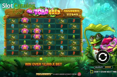 Скрин2. Mr Toad Gold Megaways слот
