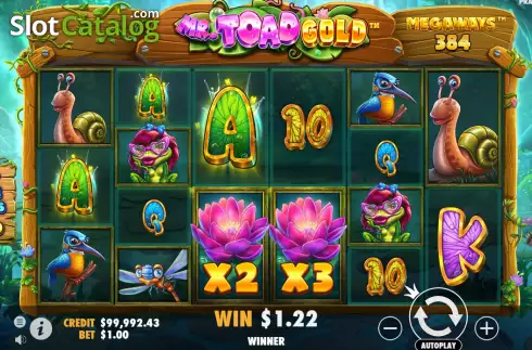Скрин4. Mr Toad Gold Megaways слот