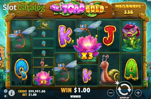 Скрин5. Mr Toad Gold Megaways слот