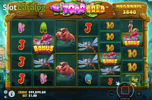 Скрин7. Mr Toad Gold Megaways слот