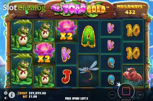 Скрин9. Mr Toad Gold Megaways слот