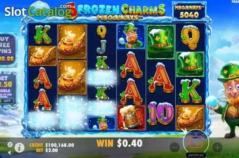 Скрин4. 5 Frozen Charms Megaways слот