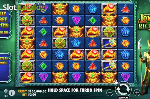 Скрин2. Loki’s Riches слот