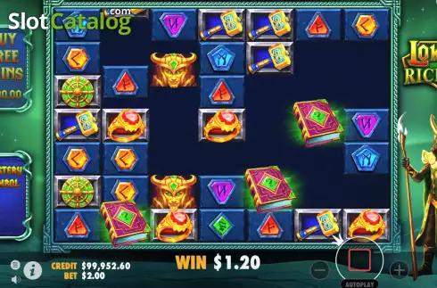 Скрин3. Loki’s Riches слот