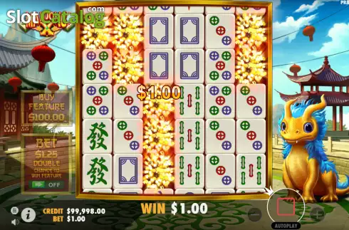 Скрин3. Mahjong X слот
