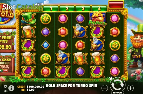 Скрин2. Wheel O’Gold слот