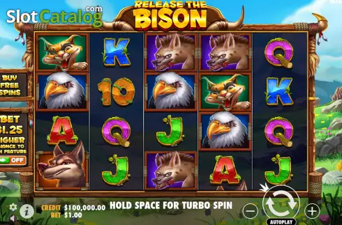 Скрин2. Release the Bison слот