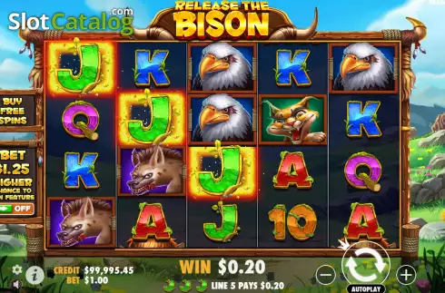 Скрин3. Release the Bison слот