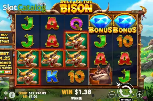 Скрин4. Release the Bison слот