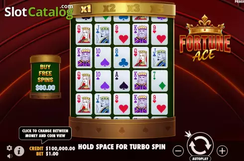 Скрин2. Fortune Ace (Pragmatic Play) слот