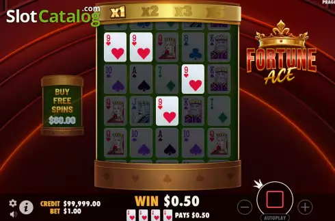 Скрин3. Fortune Ace (Pragmatic Play) слот