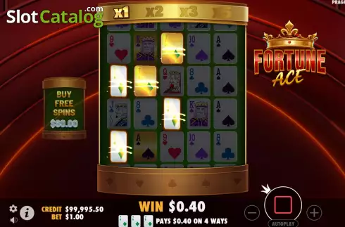 Скрин4. Fortune Ace (Pragmatic Play) слот