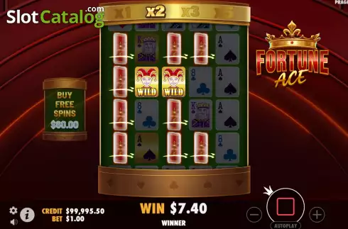 Скрин5. Fortune Ace (Pragmatic Play) слот