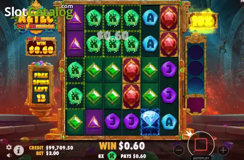 Скрин4. Aztec Powernudge слот