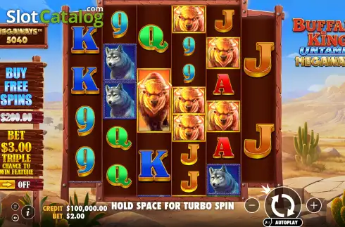 Скрин2. Buffalo King Untamed Megaways слот