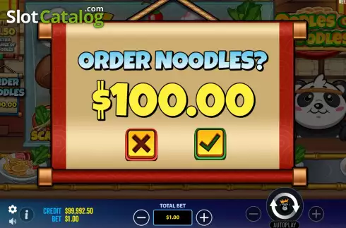 Скрин6. Oodles of Noodles слот